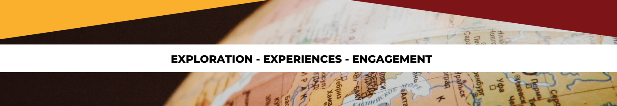 Exploration - Experiences - Engagement